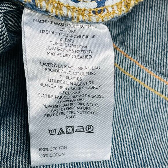 We The Free Tinsley Baggy High Rise Jeans size 30 New Dark Denim - Picture 8 of 11